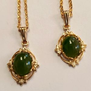 Green Pendant Necklace